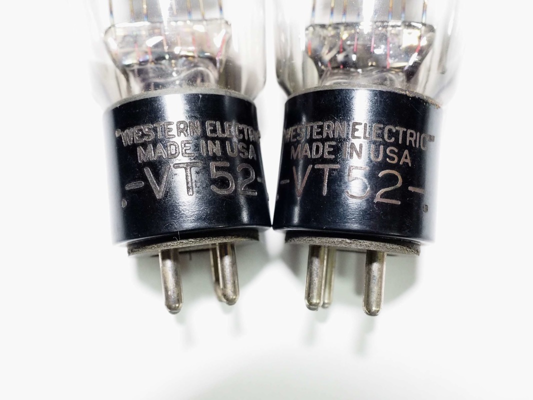 Western Electric VT-52 - My Collection of Vacuum Tubes